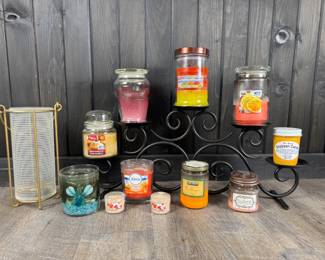 Lot - 52
Modern Scented Candles & Pillar Candle Holders
