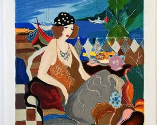 Lot 71 | Artists Proof Signed by Itzach Tarkay With COA
