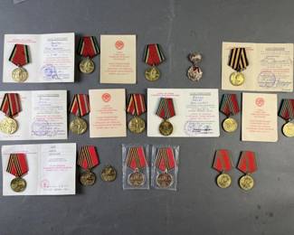 Lot 131 | Soviet Anniversary of WWII Medals
