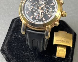 Lot 149 | Mount Blanc Flyback Chronograph Running
