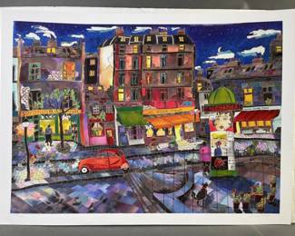 Lot 68 | Signed & Numbered Print "Petit Pont" by Pergola
