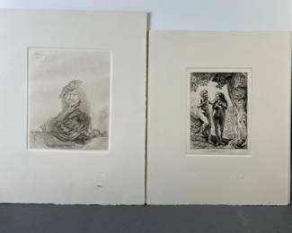 Lot 72 | Amand-Durand After Rembrandt Plate Etchings
