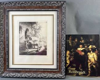 Lot 92 | Amand-Durand After Rembrandt Etching & More
