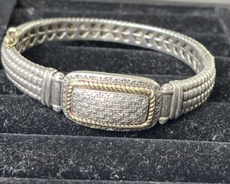 Lot 148 | Diamond & Silver With 14K Gold Embellishments

