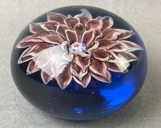 Lot 124 | Murano Paperweight With Original Sticker
