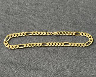 Lot 13 | 14K Gold Chain Bracelet
