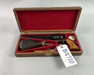 Lot 206 | E.N. Santa Barbara Revolver 44 Cal Black Powder
