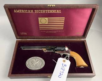 Lot 207 | American Bicentennial Revolver Black Powder
