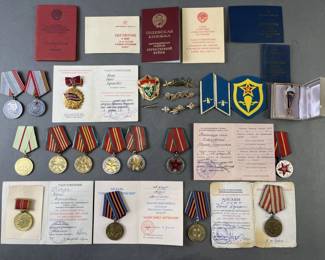 Lot 133 | Variety of Soviet Medals Battle of Moscow & More
