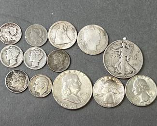 Lot 154 | Silver Coins 1865 - 1964
