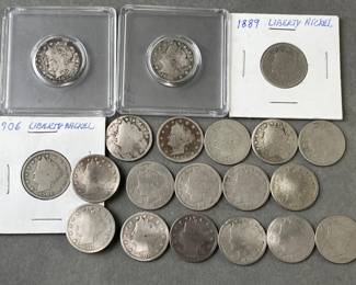 Lot 157 | 20 Liberty Nickels 1885 - 1917
