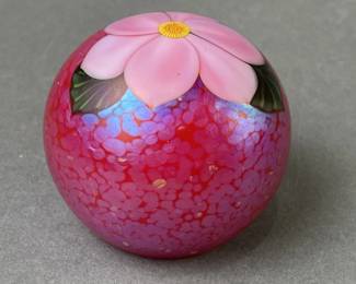 Lot 110 | Orient & Flume Paperweight Signed by Braley
