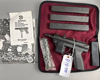 Lot 224 | Intratec Tec-DC9 .22 Cal Handgun
