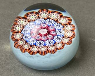 Lot 111 | Signed John Deacons Millefiori Paperweight
