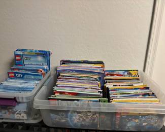 Lego’s instruction sheets 