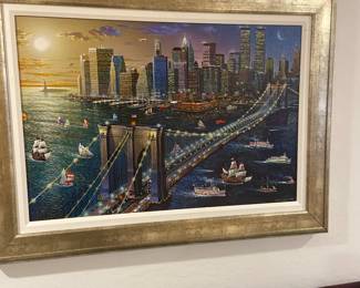 Art    Brooklyn Bridge  