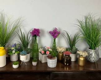 Vibrant Decorative Plant Vase Collection 