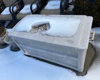 OUTDOOR STORAGE CHEST 