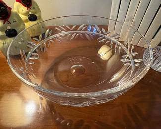 TIFFANY & CO CRYSTAL BOWL 