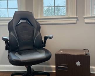 OFFICE CHAIR & MINI FRIDGE