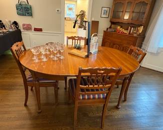BENCK CHERRY DINING SET 