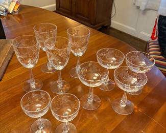 CRYSTAL STEMWARE 