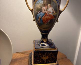 ANTIQUE AUSTRIA URN LAMPS