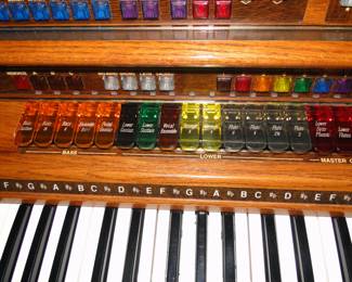 This organ was custom built and a one of a kind original