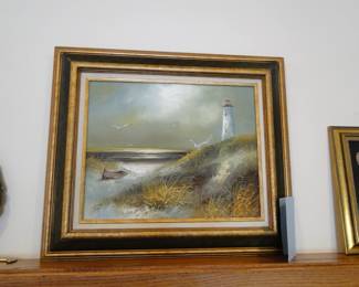 Beautiful piece of hand painted wall art