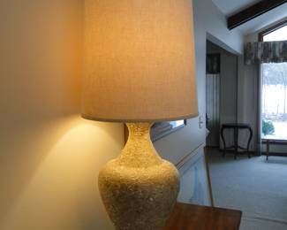 Large Mid Century Modern table lamp