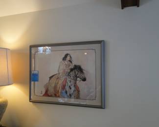 A fine quality Native American print