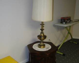 Table lamp, and another wonderful side table