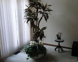 Beautiful faux tree and foliage