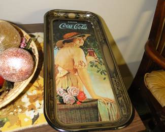 Another Coca Cola advertising tray