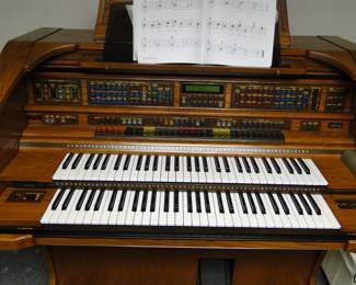 The organ is also for sale