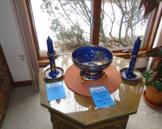 A complete set of Carletonware pieces