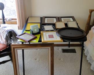 Those are picture frames, and not a rocker