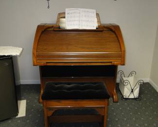 This one of a kind, custom made organ is also going to be for sale. Don't worry, we have professional movers to assist in the move