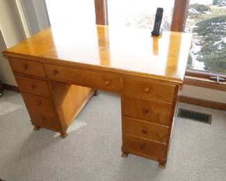 Vintage cherry desk