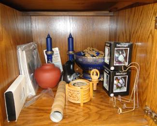 Some random items that we still have left to pull out and display