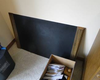 Mid Century Modern desk protector, we also have the matching waste paper basket too