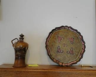 We have a few assorted items lining the mantle too, because, you know why not