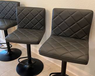 Three magnificent barstools 
