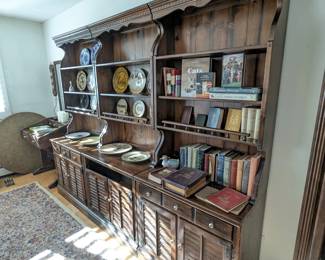 Vintage Ethan Allen bookshelves