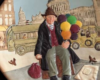 Royal Doulton The Balloon Man Plate