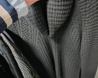 Cashmere sweaters!