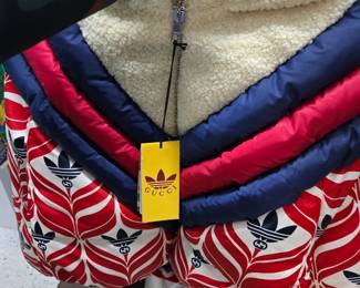 New w tags Gucci x Adidas jacket!