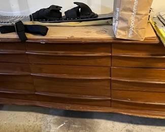 1960s Gibbard low boy - 9 drawers