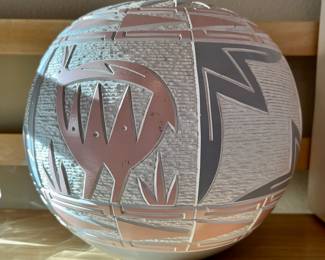 SW pottery - signed