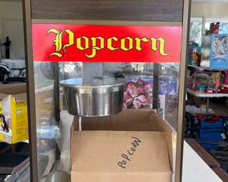 VINTAGE TABLETOP CONCESSION POPCORN MACHINE